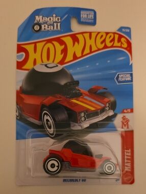 Hot Wheels Red Decidedly Go Car - Mattel